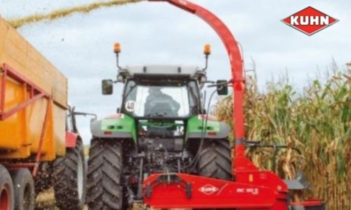 mesin pemanen jagung dari kuhn